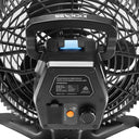 KickAss ProductsKickAss Brushless 300mm 28800mAh Camping Fan with Mosquito Function & lightKA5VMOSQFAN
