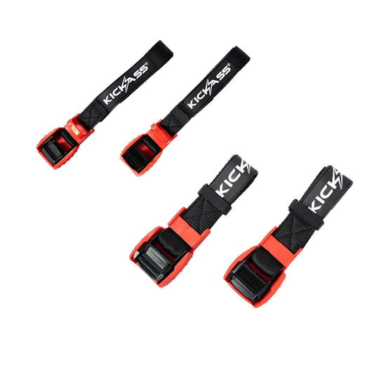 KickAss ProductsKickAss Cam Buckle Strap 38mm x 1.0m Pair + Cam Buckle Strap 25mm x 1.0m Pair BundleKA-CAMSTRAP-38MM-25MM-1M-BUNDLE