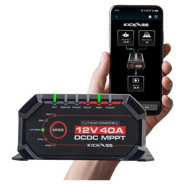 KickAss ProductsKickAss Control Hub 40A Complete Dual Battery Kit with Smart Shunt and WiringKABDLCTRLHB40-COMP