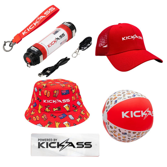 KickAss ProductsKickAss Fan Pack Premium - Red EditionKAFANPACKPR-RED01