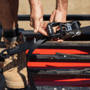 KickAss ProductsKickAss Heavy Duty Ratchet Strap Set - Pair with Tie Down Loop - 38mm x 2.5m - 750KGKARATCHETSET38X2.5