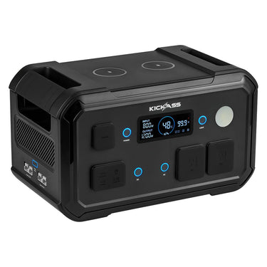 KickAss ProductsKickAss KickCharge 1200 LiFePO4 Power Station MKII Bundle with Starlink Mini and DC Power CableKA-KCHUB1200-STLMINI-DC