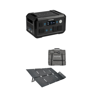 KickAss ProductsKickAss KickCharge 1200 MKII + 200W Solar Generator KitBUNDLE-1200MKII-KASB200