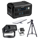 KickAss ProductsKickAss KickCharge 1200 Power Station Bundle with Starlink Mini, Projector & TripodKA-KCHUB1200-STLMINI-PROJ