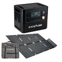 KickAss ProductsKickAss KickCharge 2400 Lithium Power Station + 200W Solar Blanket BundleKA-KAPHUB-2000-200WSOL