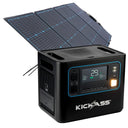 KickAss ProductsKickAss KickCharge 2400 Portable Solar Generator Pro KitKAKITKAPHUB - 2400SOLAR1