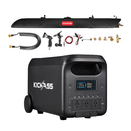 KickAss ProductsKickAss KickCharge 3000 + AquaBoss Rooftop 26L BundleKA-KAPHUB3000-AQBROOF26L