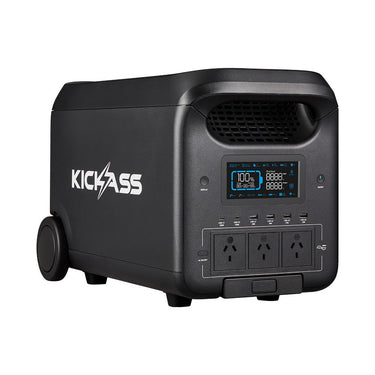 KickAss ProductsKickAss KickCharge 3000 Lithium Power Station + 2000W Induction Cooker BundleKA-KAPHUB3000-INDCOOK2000