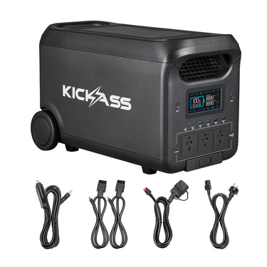 KickAss ProductsKickAss KickCharge 3000 Lithium Power Station - 3000W, 200Ah @ 12.8VKAPHUB-3000