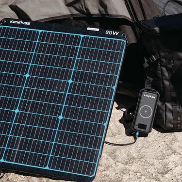 KickAss ProductsKickAss KickCharge Swag Power Pack 24000mAh + 60W Portable Solar Panel BundleKAPHUB-80-KAFSP60KIT