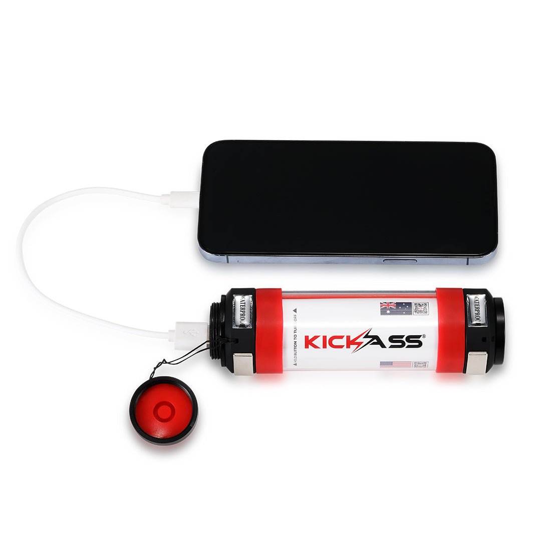 KickAss ProductsKickAss LED Torch Light Small Power Bank RechargeableKATORCH2600