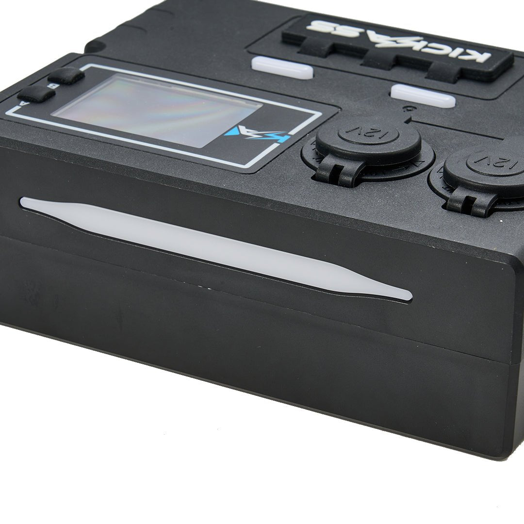 Lithium Control Box The KickAss Lithium 12V Control Box - With LCD Screen | KickAss Products