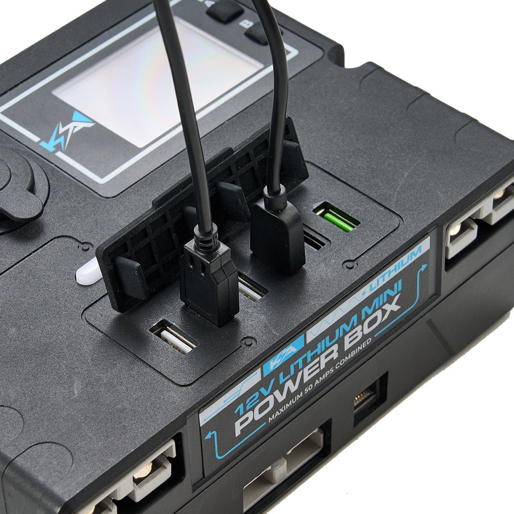 Lithium Control Box The KickAss Lithium 12V Control Box - With LCD Screen | KickAss Products