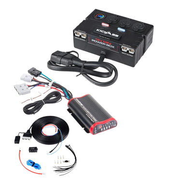 KickAss ProductsKickAss Mini 12V Control Box + 25A DCDC Charger + Wiring Kit BundleKA12VCB25ADCDCWIR