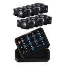 KickAss ProductsKickAss Outback RGB Rock Lights + 12 Gang Wireless Switch Panel BundleKA-KALTROCKRGB-6-SWPANELMKII