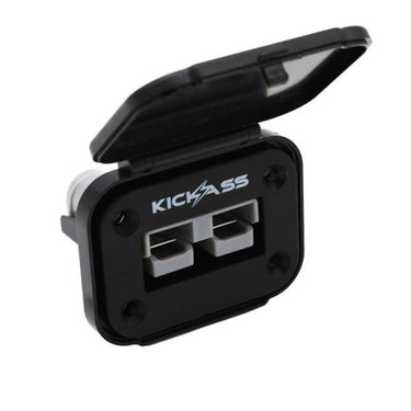 KickAss ProductsKickAss Panel Mount 50A Anderson Style Connector with Dust CoverKAFMPAndDUST