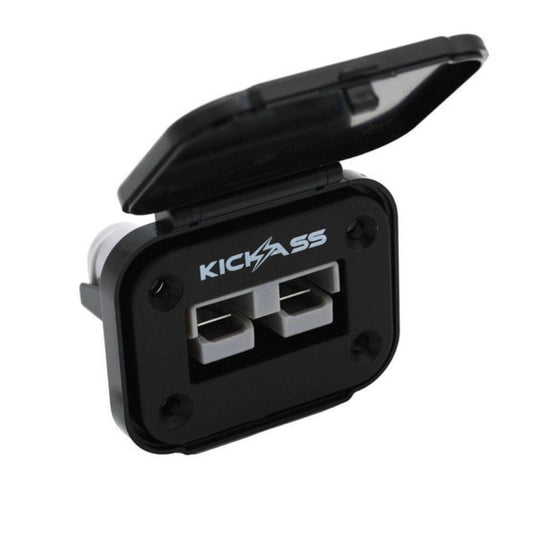 KickAss ProductsKickAss Panel Mount 50A Anderson Style Connector with Dust CoverKAFMPAndDUST