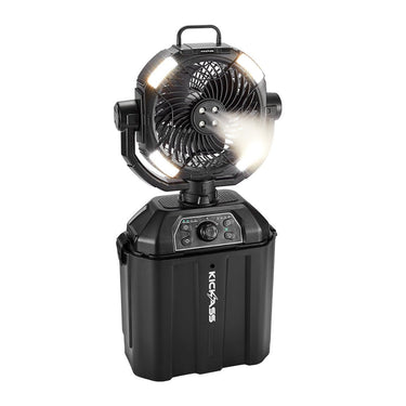 KickAss ProductsKickass Portable 20,000mAh Misting Fan with LED & Power Bank for CampingKA5VMIFAN