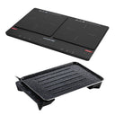 KickAss ProductsKickAss Portable 2300W Dual Zone Induction Cooktop + Quickfire Portable 600W Electric BBQ BundleKA-INDCOOK2300-EBBQ600