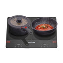 KickAss ProductsKickAss Portable 2300W Dual Zone Induction Cooktop with 11 Power LevelsKAINDCOOK-2300W