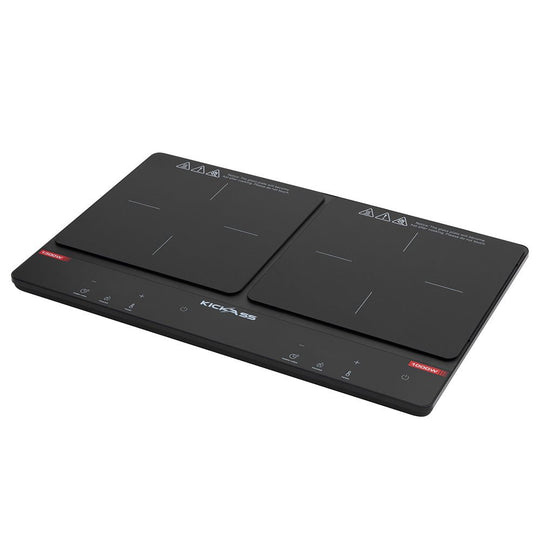KickAss ProductsKickAss Portable 2300W Dual Zone Induction Cooktop with 11 Power LevelsKAINDCOOK-2300W