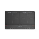 KickAss ProductsKickAss Portable 2300W Dual Zone Induction Cooktop with 11 Power LevelsKAINDCOOK-2300W