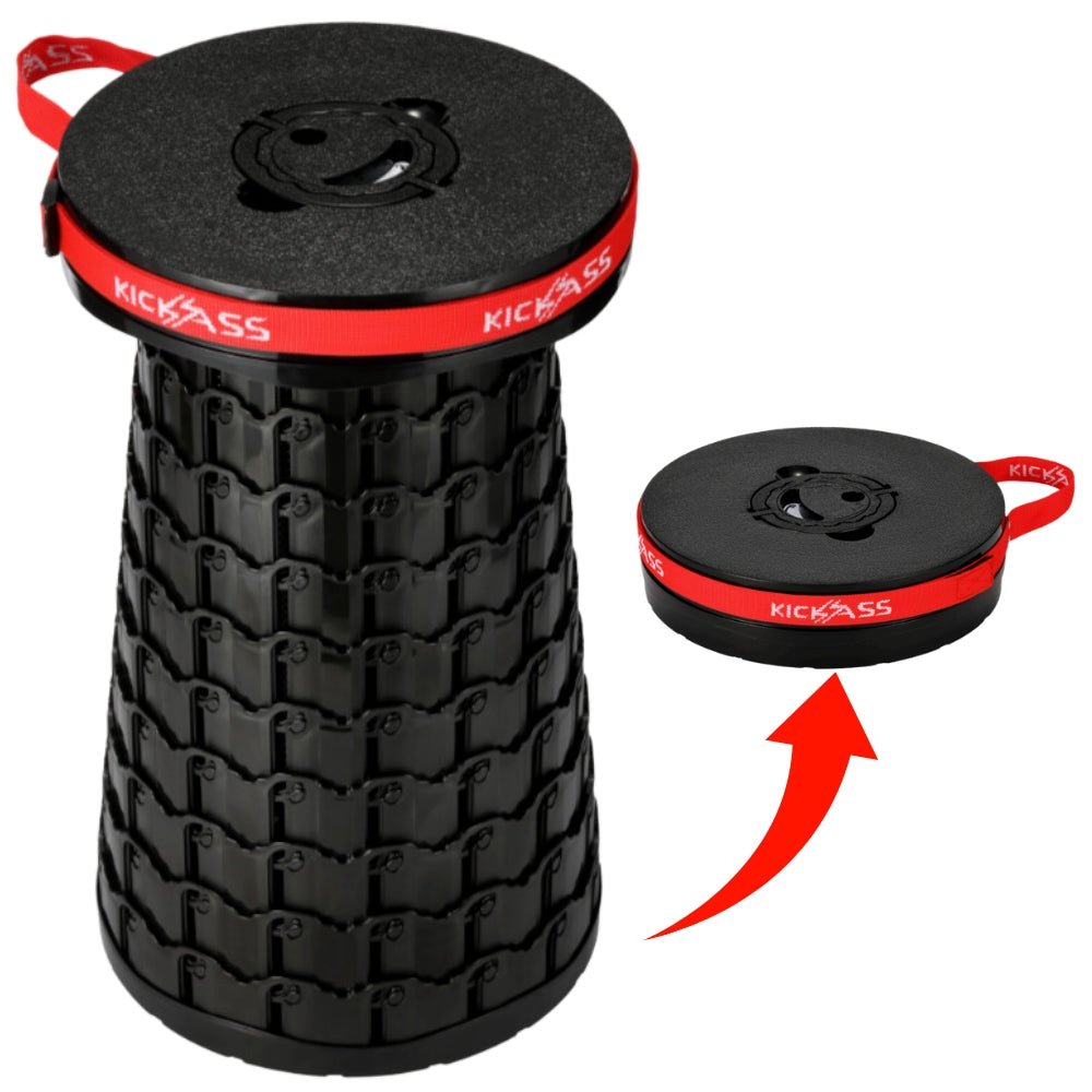 KickAss ProductsKickAss Portable Outdoor Pop Up Stool - 2 StoolsKAFTSTOOL2HT1