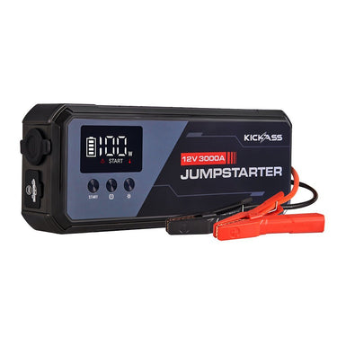KickAss ProductsKickAss Power Boost 3000A Jump Starter Bundle with 100W Car Charger and USB - C CableKAJUMPSTRTR3000A-BUN