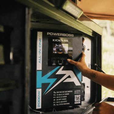 KickAss ProductsKickAss PowerBoss 2000W All - in - One Power System with Bluetooth, Remote Display and Plug & Play KitKAPBRDUCONN