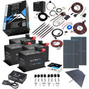 KickAss ProductsKickAss PowerBoss 2000W Mega Caravan Power System with Remote Display, 920Ah Lithium, Dual 350W Fixed Solar & 240W Portable Solar & MPPTKAPBCARAVANCOMPMEGA