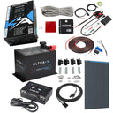 KickAss ProductsKickAss PowerBoss 2000W Off - Grid System with 230Ah Battery, Bluetooth, Alternator Wiring Kit & Power AccessoriesKAPBCANOPYCOMPST