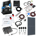 KickAss ProductsKickAss PowerBoss 2000W Off - Grid System with 8m DCDC Wiring, 250W Solar, 460Ah Arctic White Batteries & Power Hub – Ideal for CaravansKAPBCARAVANCOMPWH