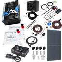 KickAss ProductsKickAss PowerBoss 2000W Off-Grid System with 8m DCDC Wiring, 250W Solar, 460Ah Arctic White Batteries & Power Hub - Ideal for CaravansKAPBCARAVANCOMPWH