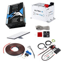 KickAss ProductsKickAss PowerBoss Bundle with 230Ah Ultra - X Lithium Battery, Starlink Mini & Connections KitKA-POWERBOSS-230AHLITW-STARLINK