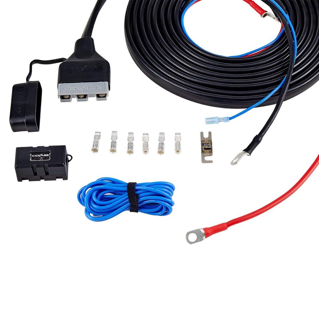 KickAss ProductsKickAss Premium 6m Plug & Play DCDC Wiring KitKAPRDBWK8MMPP