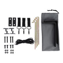 KickAss ProductsKickAss Premium LEFT Fold - Out Shower Tent Awning and Camping Change Room with LED lightingKAEXTSTENT-AWN-L