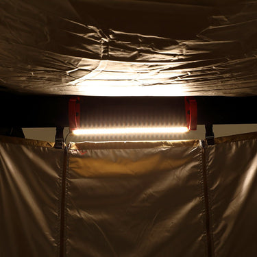 KickAss ProductsKickAss Premium Shower Awning with Swing Arm & Detachable LED Light StripKAEXTSTENT - AWN