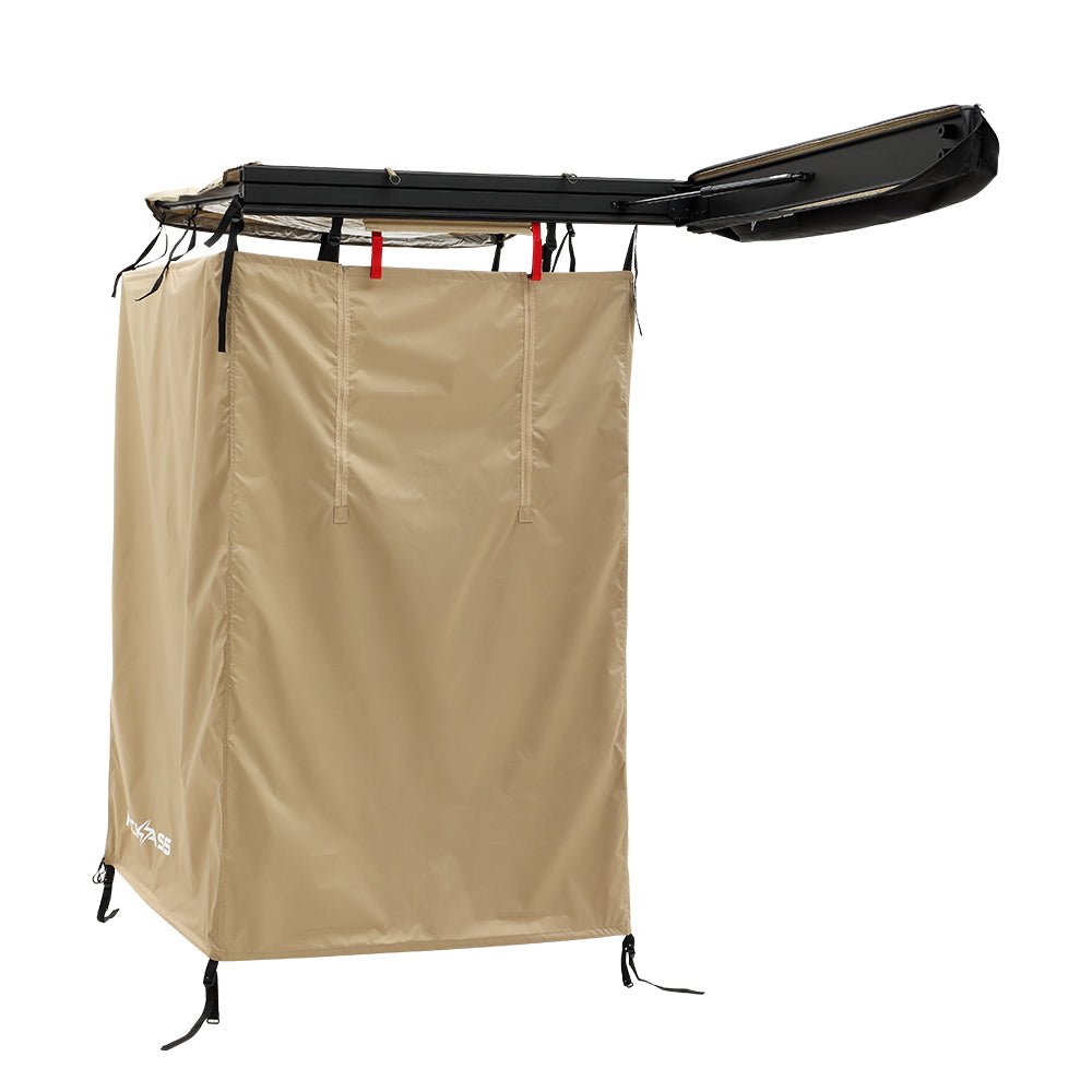 KickAss ProductsKickAss Premium Shower Awning with Swing Arm & Detachable LED Light StripKAEXTSTENT - AWN