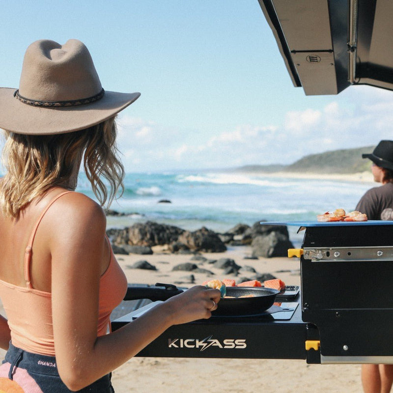 The KickAss QuickFire 2000W Portable Induction Cooktop For Camping ...