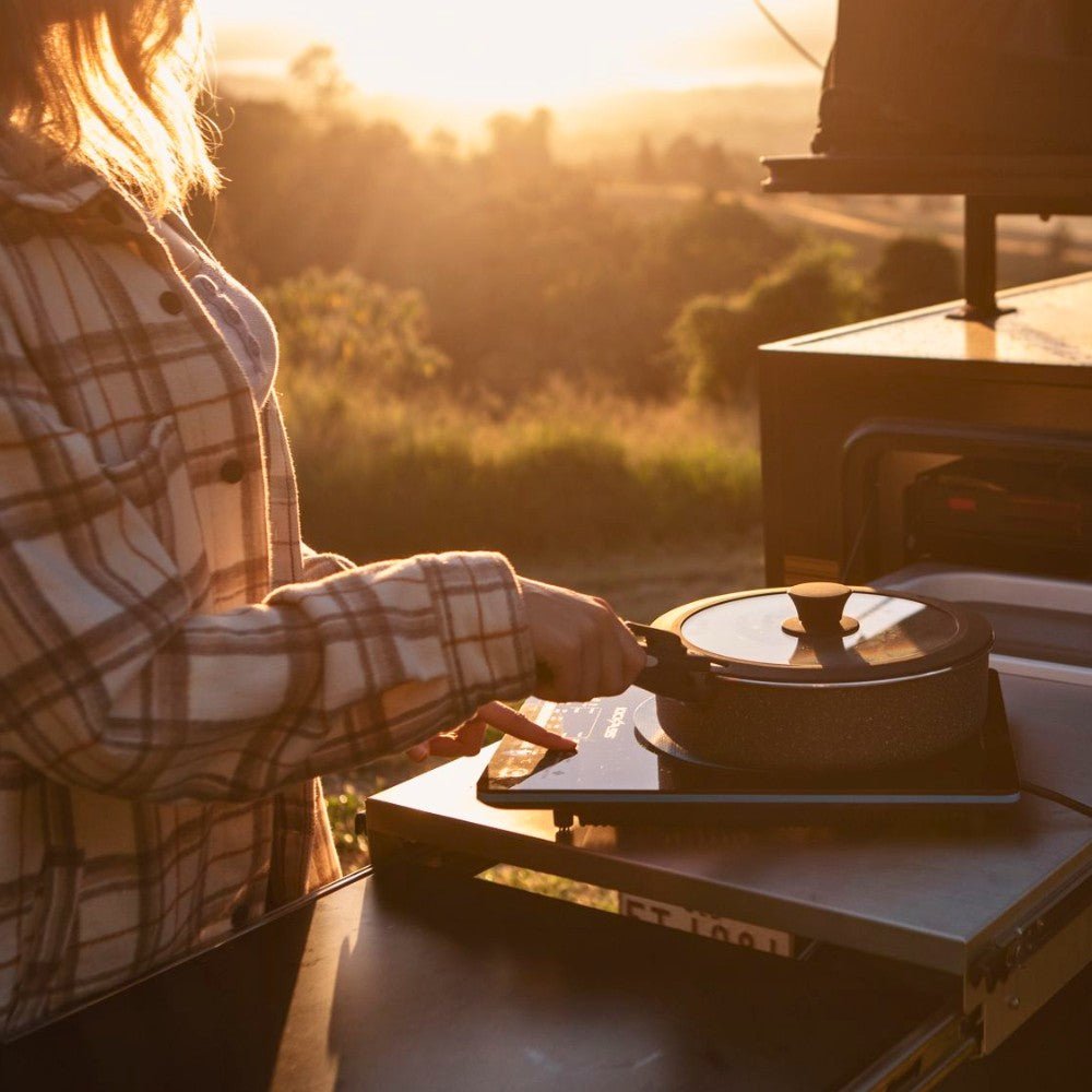 KickAss ProductsKickAss QuickFire 2000W Portable Induction Cooktop For CampingKAINDCOOK