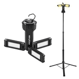KickAss ProductsKickAss Rechargeable Tripod Camping Light - 4500 Lumens, 1.7mKACAMPLTRI