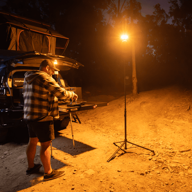 KickAss ProductsKickAss Rechargeable Tripod Camping Light - 6000 Lumens, 3m + RemoteKACAMPLTRI-3M