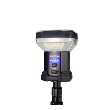 KickAss ProductsKickAss Rechargeable Tripod Camping Light - 6000 Lumens, 3m + RemoteKACAMPLTRI-3M