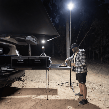 KickAss ProductsKickAss Rechargeable Tripod Camping Light - 6000 Lumens, 3m + RemoteKACAMPLTRI-3M