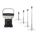 KickAss ProductsKickAss Rechargeable Tripod Camping Light - 6000 Lumens, 3m + RemoteKACAMPLTRI-3M
