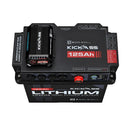 KickAss ProductsKickAss Smart 125Ah Lithium Battery Box Power Station with 25A DCDC Charger + Integrated BluetoothKAJBBOXLI125AH25A