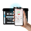 KickAss ProductsKickAss Smart 12V 100Ah Lithium Deep Cycle Battery LiFePO4KA12100X - LION