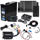 KickAss ProductsKickAss Smart 12V 120Ah Slimline Lithium Premium Dual Battery Kit with 25A DCDC Charger, Control Box, Display Panel, Tray & WiringKA12120SLIMDCDCKIT