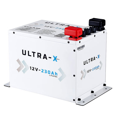 KickAss ProductsKickAss Smart 12V 230Ah Ultra - X Lithium Compact Deep Cycle Battery Bundle with 12V Wireless Canopy Power System & DCDC Wiring Kit - 230Ah Total Capac.BUNDLE-KA12230X-KA40A8WSCPSL-KAHDDBWKPP.