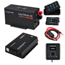KickAss ProductsKickAss Smart 12V 300Ah LiFePO4 Battery Bundle with 2200W Inverter-Charger, DCDC Charger & Wiring - 300Ah Total CapacityKA-12300UXG2-LION-INV-CHG-DCDC-WIRING